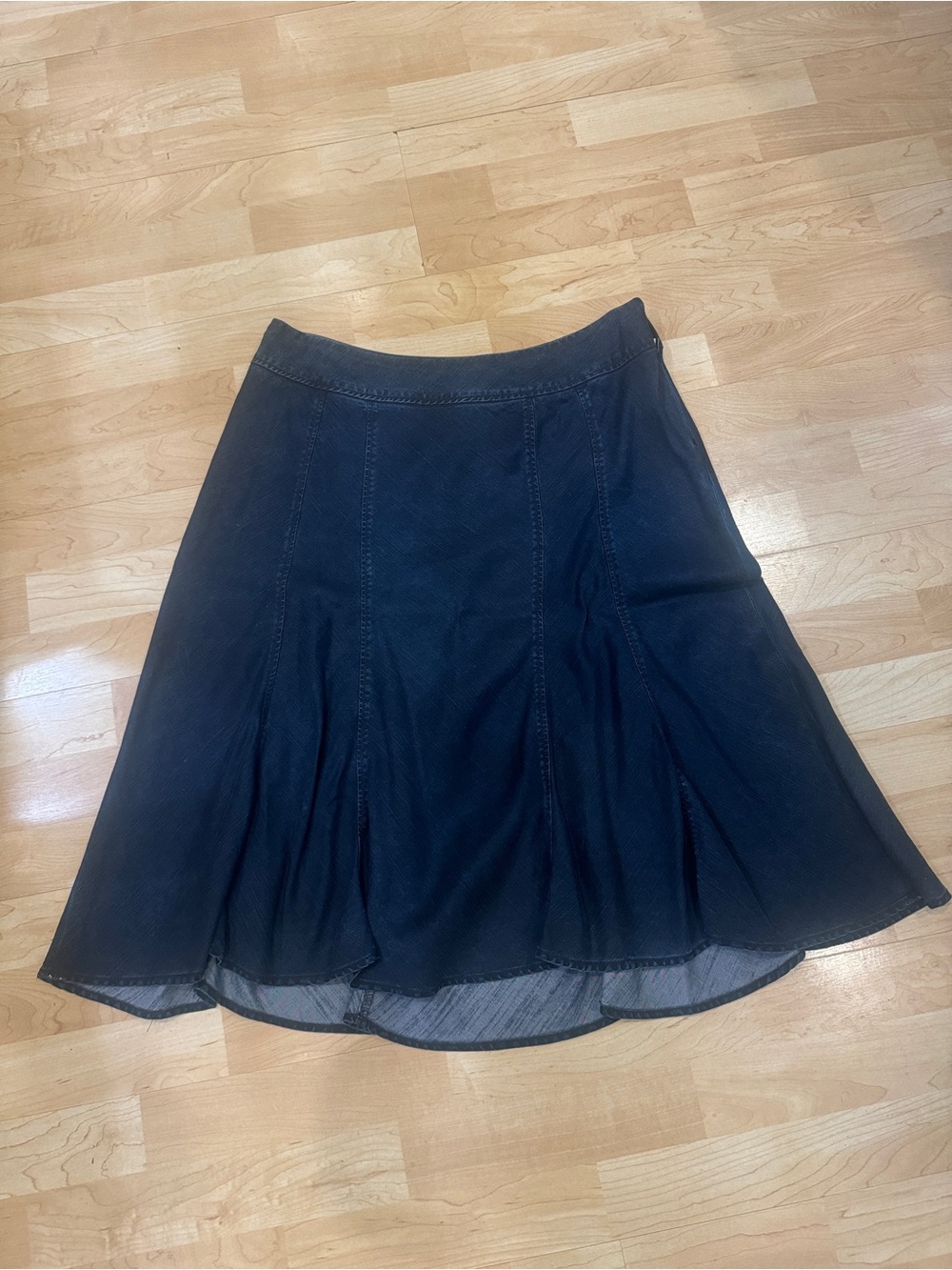 Classic Black A-Line Women's Skirt